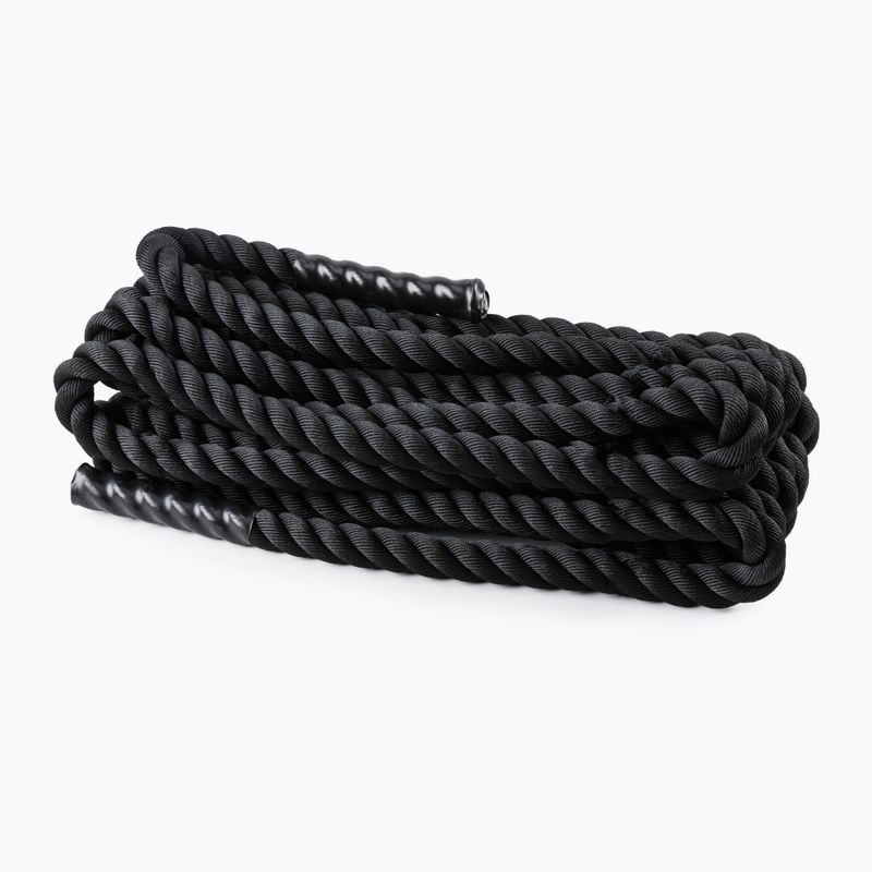 Tréninkové posilovací lano Gipara 38mm/15m černé 2538
