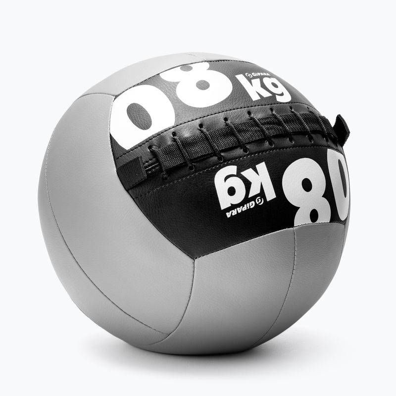 Míč wall ball Gipara 8 kg šedý 3096