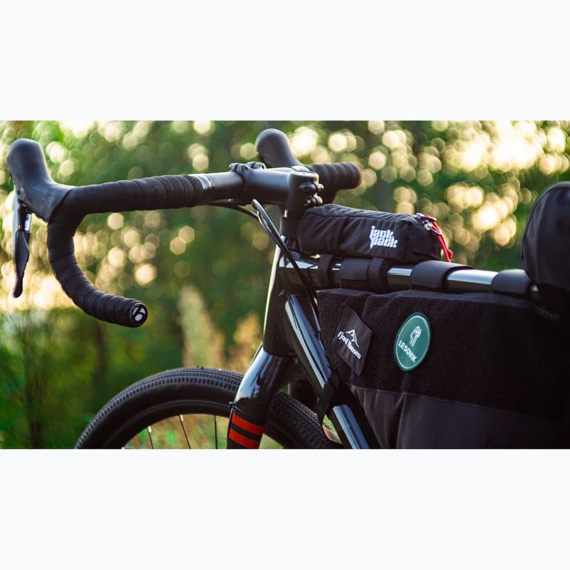 Cyklistická brašna na rám jack pack Parówka 2.0 black 10