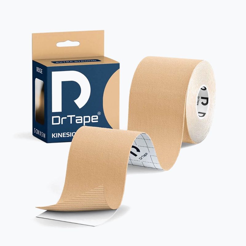 Kinesio tejp DrTape Kinesiology Tape beige
