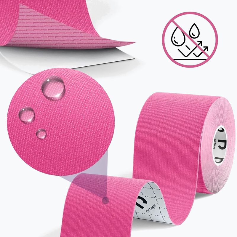 Kinesio tejp DrTape Kinesiology Tape pink 3