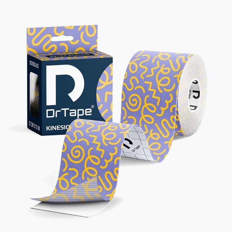 Kinesiotapingová páska DrTape Kinesiology Tape doodles