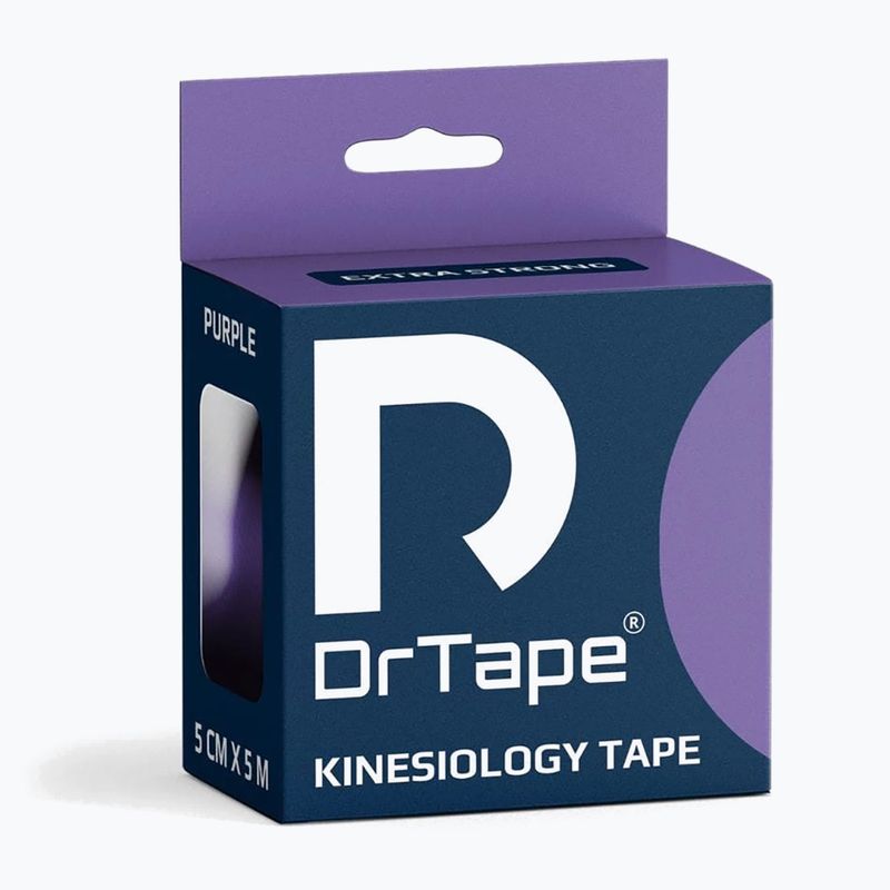 Kinesio tejp DrTape Kinesiology Tape purple 4