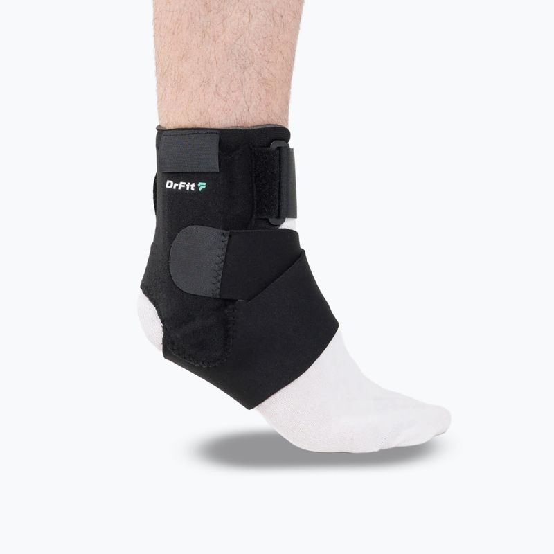 Ortéza na kotník DrFit black
