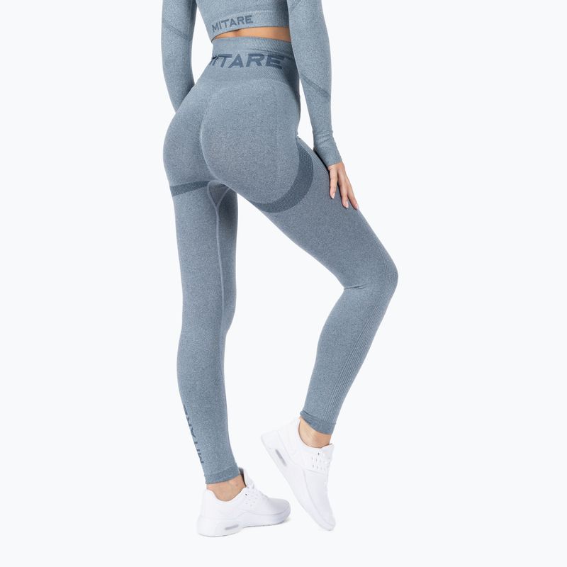 Dámské legíny MITARE Push Up Max modré K001 3