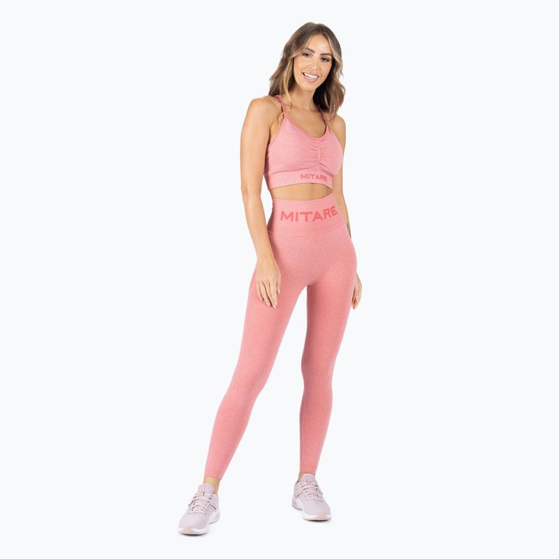 Fitness podprsenka MITARE Push Up Max růžová K002 2