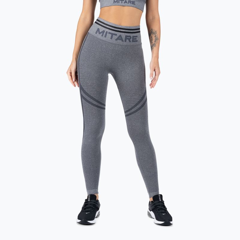 Dámské legíny MITARE Slim Push Up tmavě šedé K078