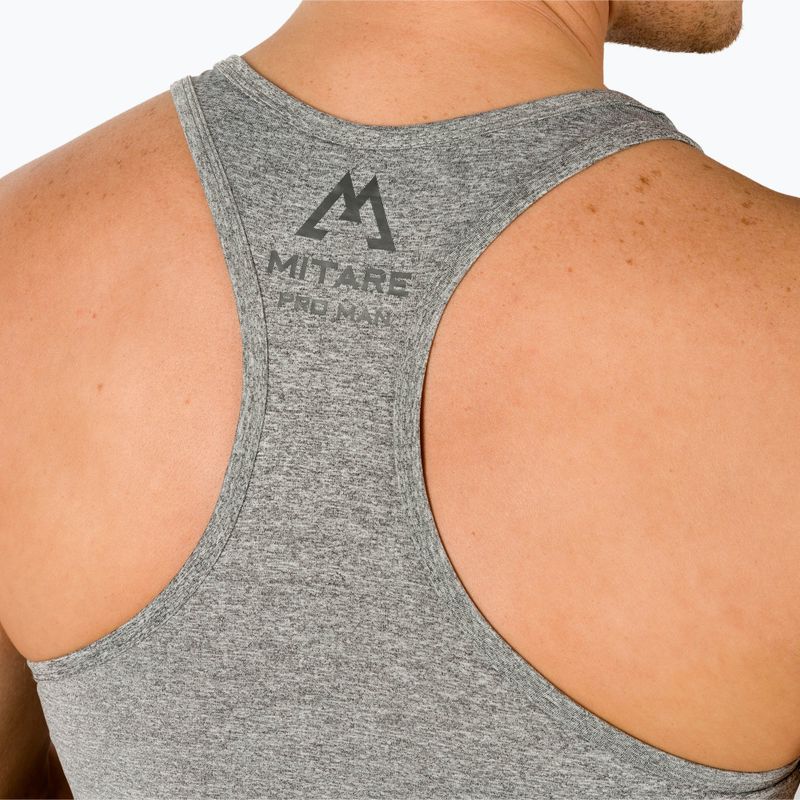 Pánský tréninkový tank top MITARE PRO šedý K095 6