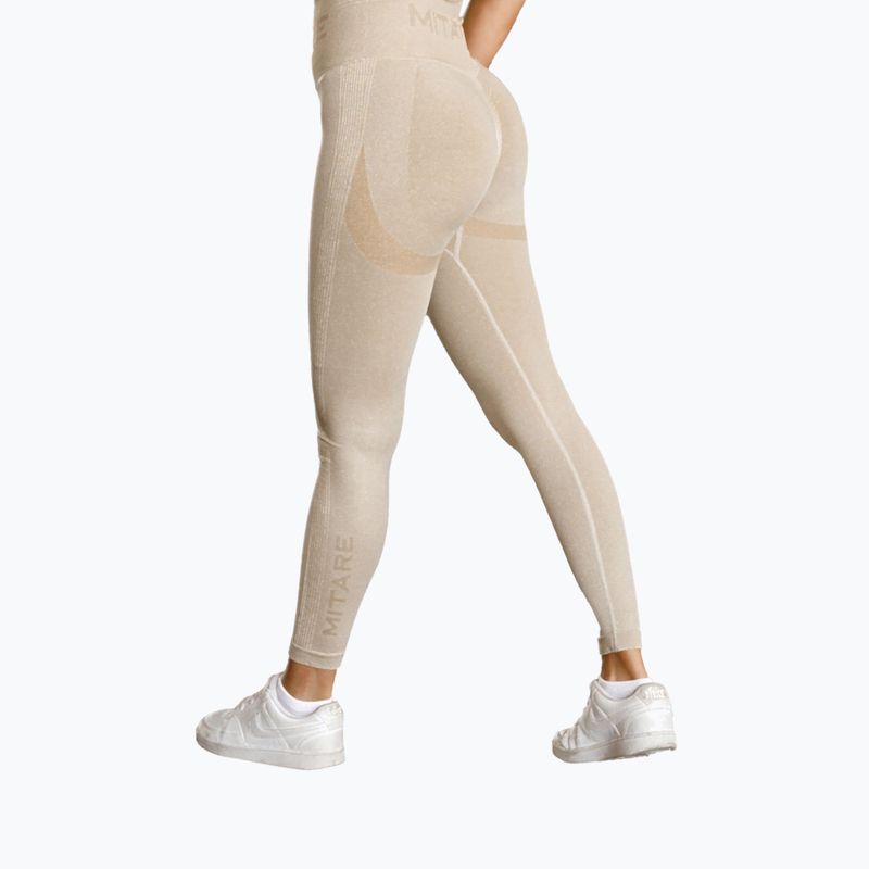 Dámské legíny MITARE Push Up Max béžové K001 8