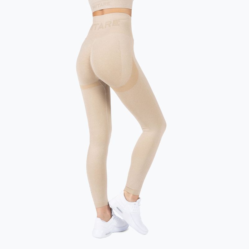 Dámské legíny MITARE Push Up Max béžové K001 3