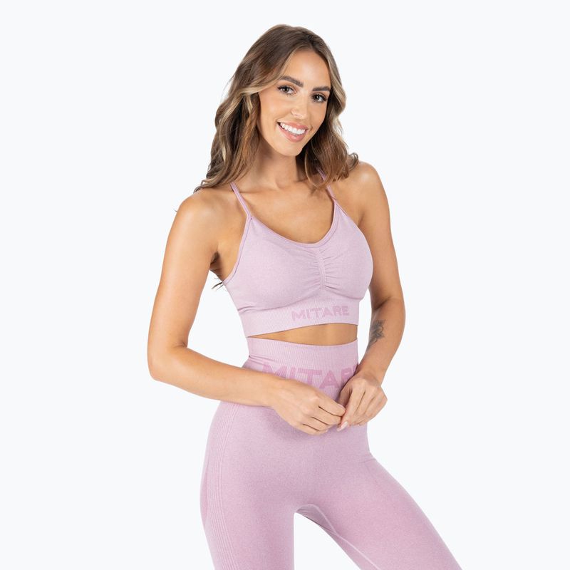 Fitness podprsenka MITARE Push Up Max fialová K002