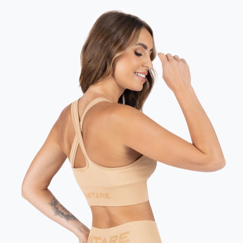 Fitness podprsenka MITARE Sunny béžová K114 3
