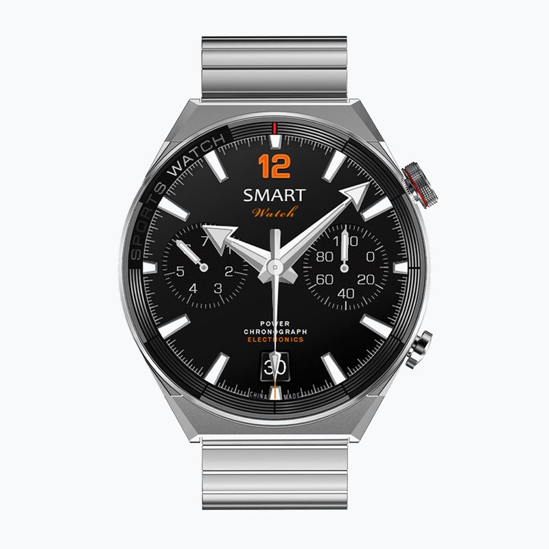 Hodinky  Watchmark Maverick stříbrné 3