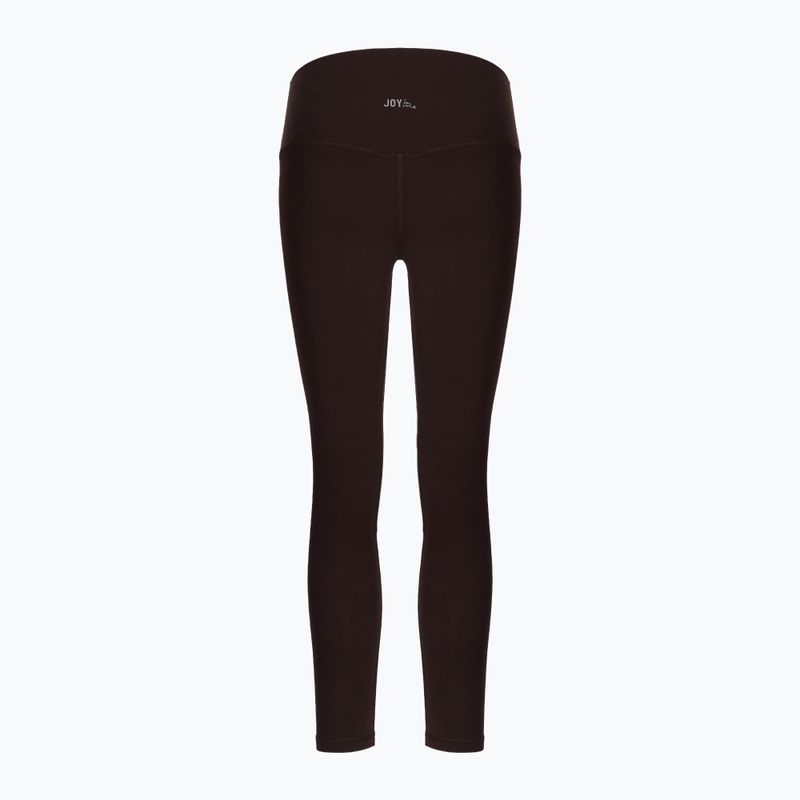 Dámské legíny JOYINME do jogi 7/8 hnědé 801479 2