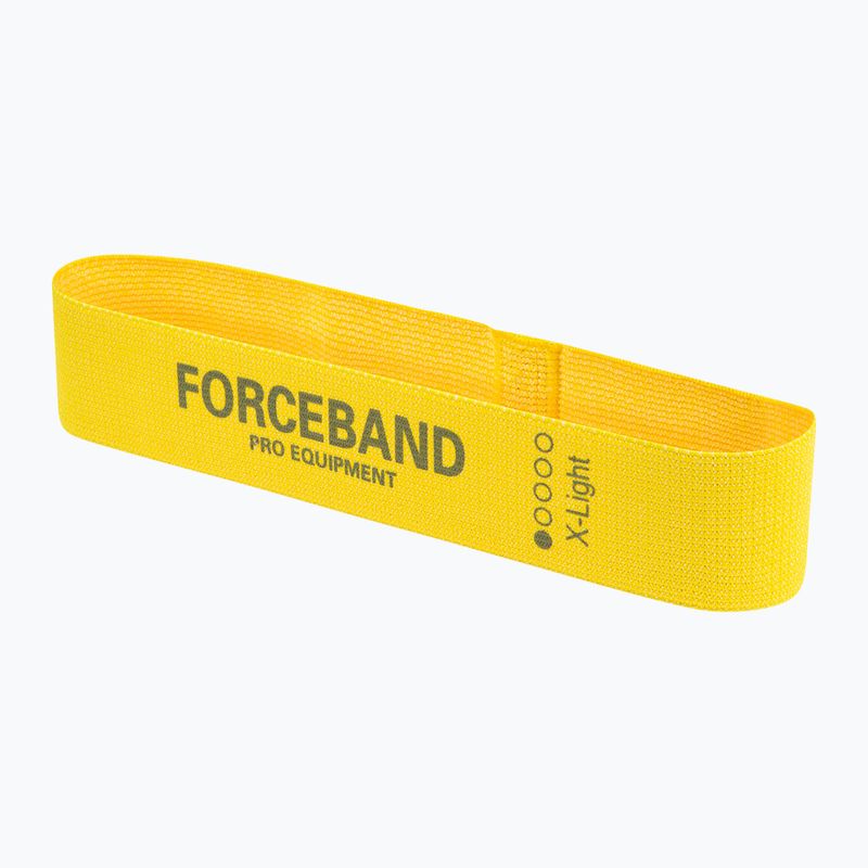 Pásky na cvičení FORCEBAND Mini Band 5 szt. + E-BOOK multicolor 3