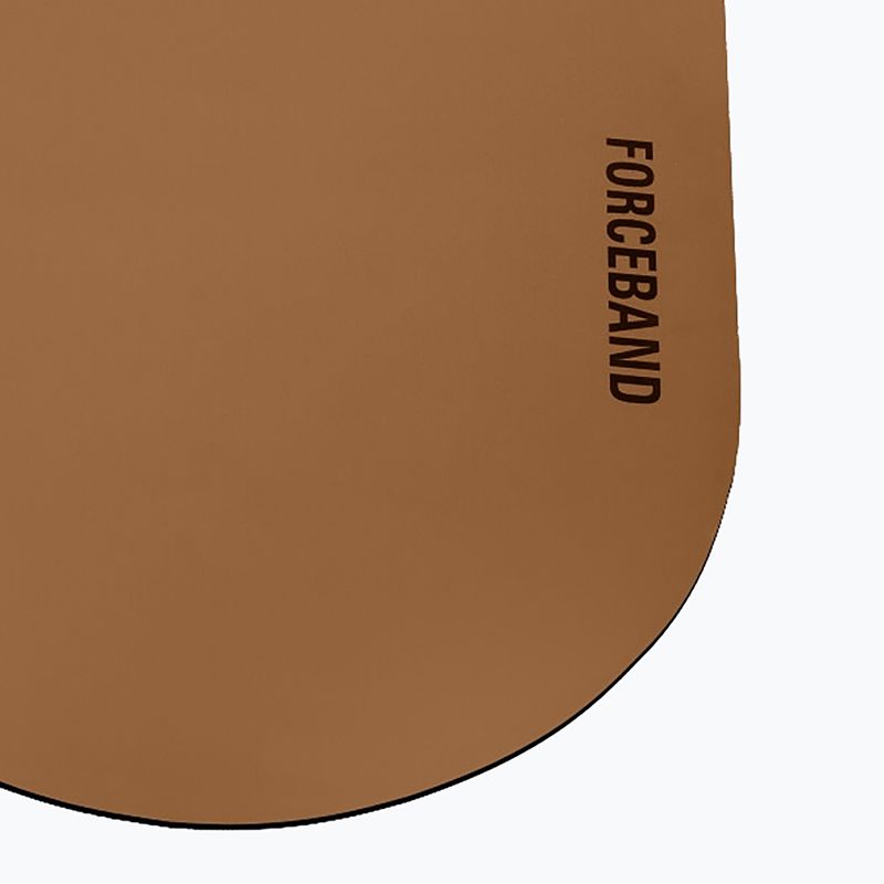 Podložka na jógu FORCEBAND PU Cinnamon 5 mm cinnamon 2