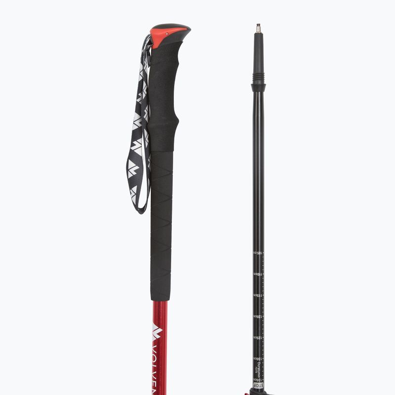 Trekové hole Volven Adevnture Pro red 3