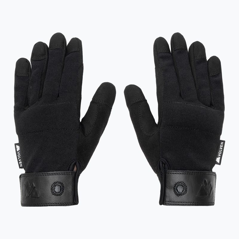 Lezecké rukavice Volven Ferrata black 2