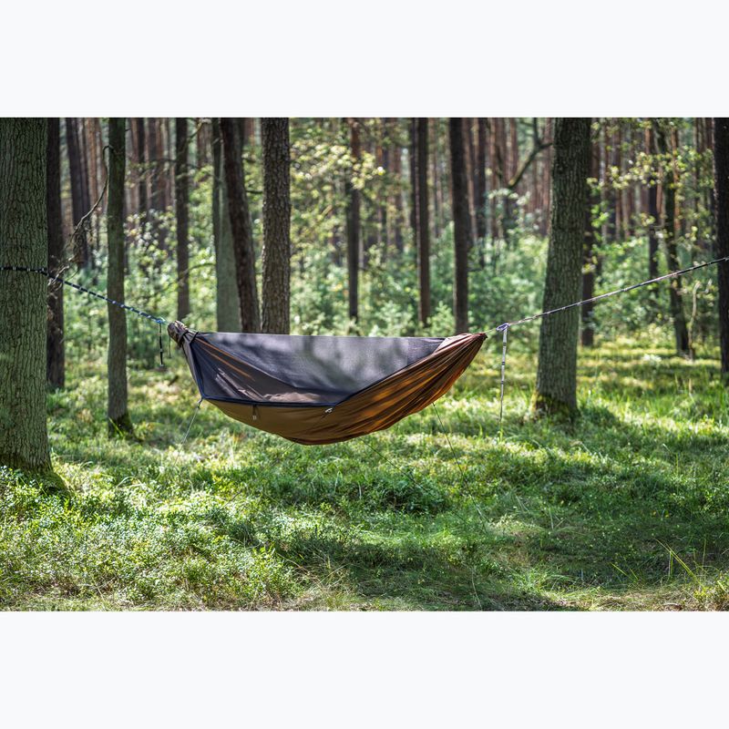 Turistický hamak Lesovik Draka choco root 3