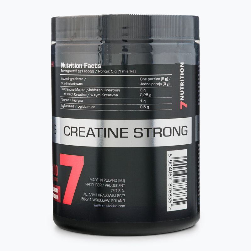 Kreatin 7Nutrition Strong 400g citron 7NU76828-L 3
