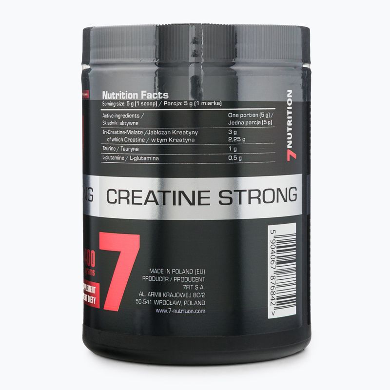 Kreatin 7Nutrition Strong 400g pomeranč 7NU76828-O 3