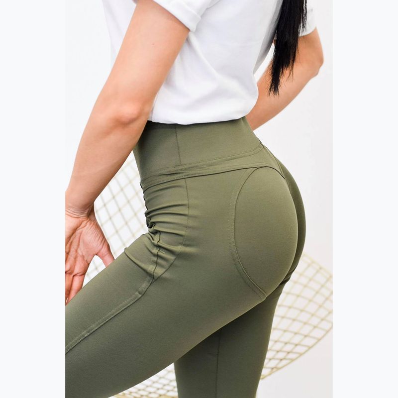 Dámské legíny Chiara Wear Push Up khaki 6