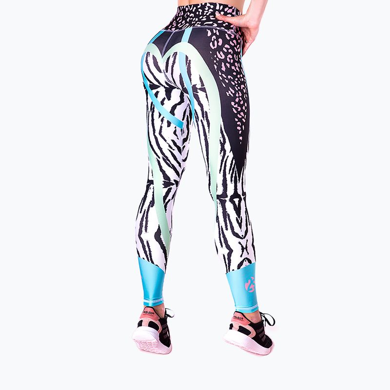 Dámské legíny na cvičení 2skin Fit Freak color 2S-61770 7