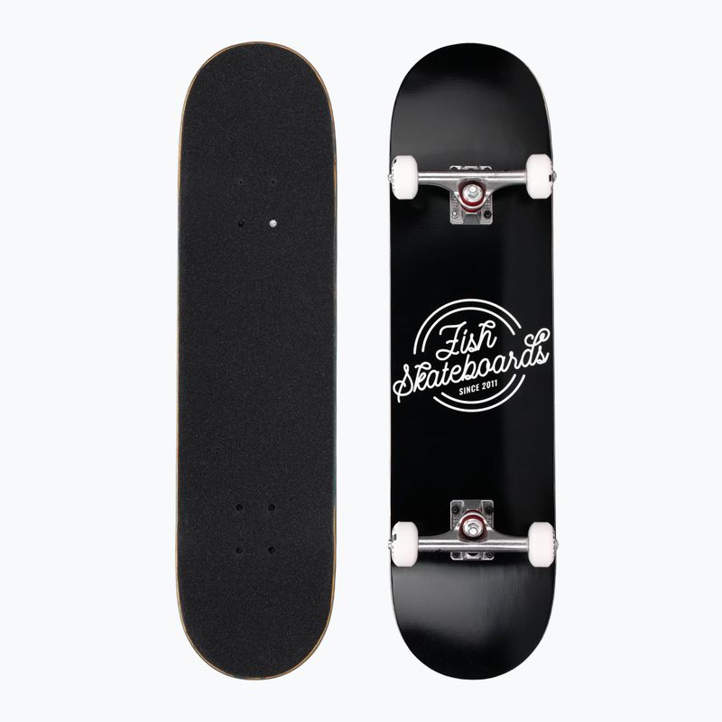 Skateboard Fish Skateboards Pro Retro Black 8.0" 