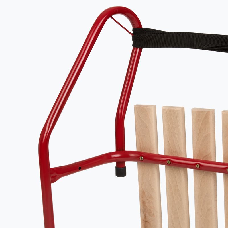 Kovové sáňky HUMBAKA red 6