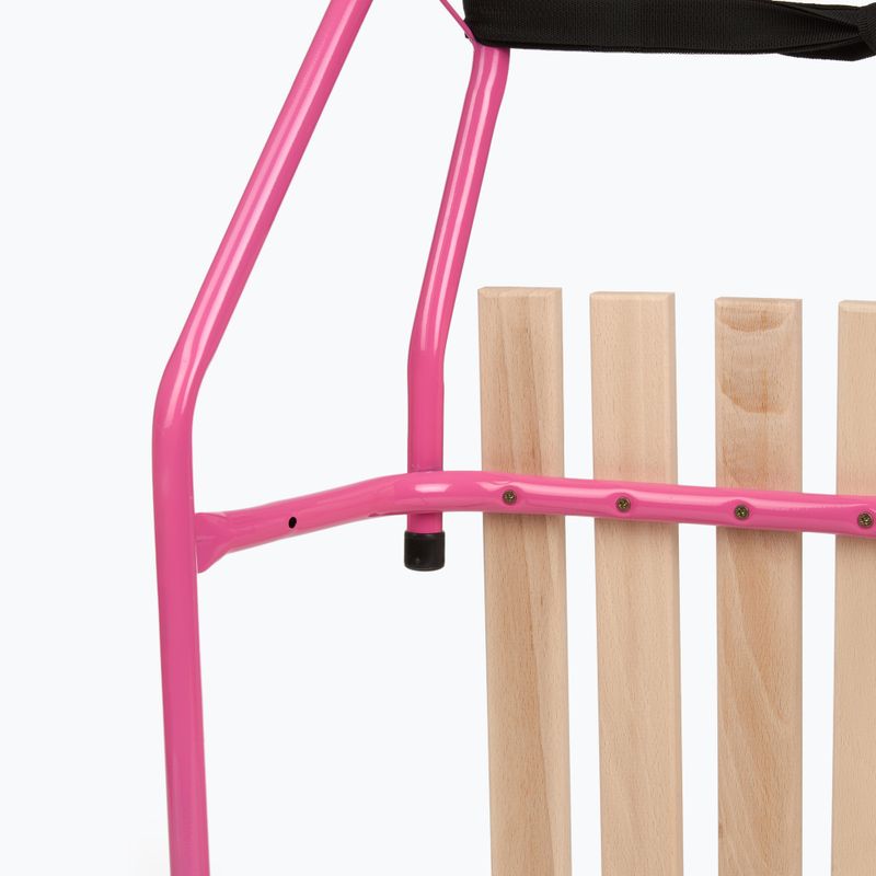 Kovové sáňky HUMBAKA pink 6