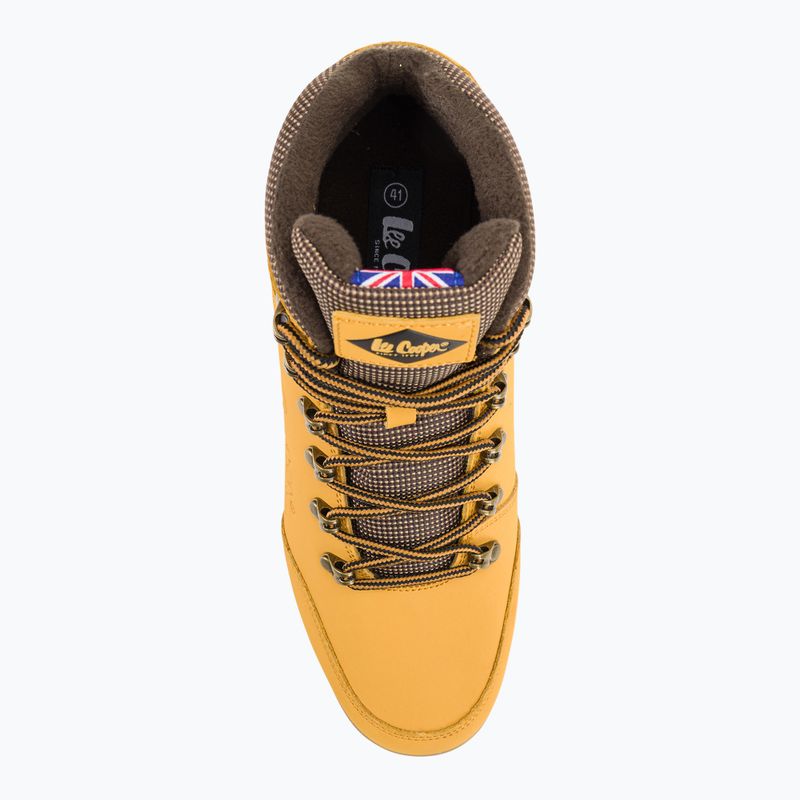Pánské trekové boty Lee Cooper LCJ-21-01-0706 camel 6