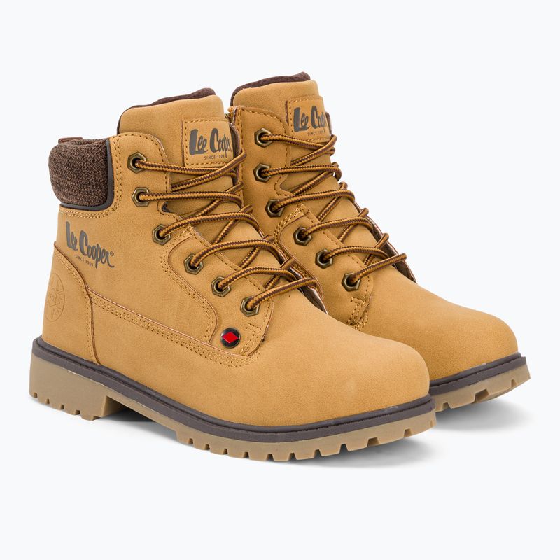 Dětské boty Lee Cooper LCJ-22-01-1490 camel 4