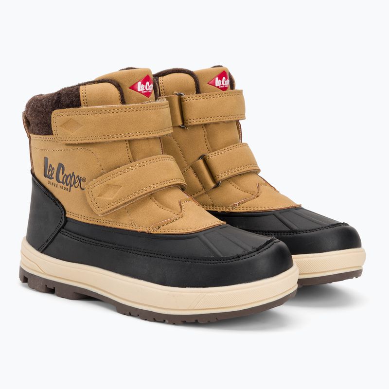 Dětské sněhule Lee Cooper LCJ-23-01-2059 camel 4