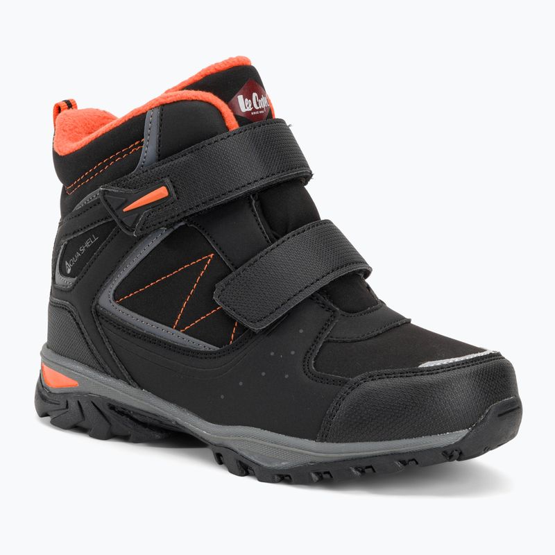 Dětské sněhule Lee Cooper LCJ-23-01-2060 black/orange