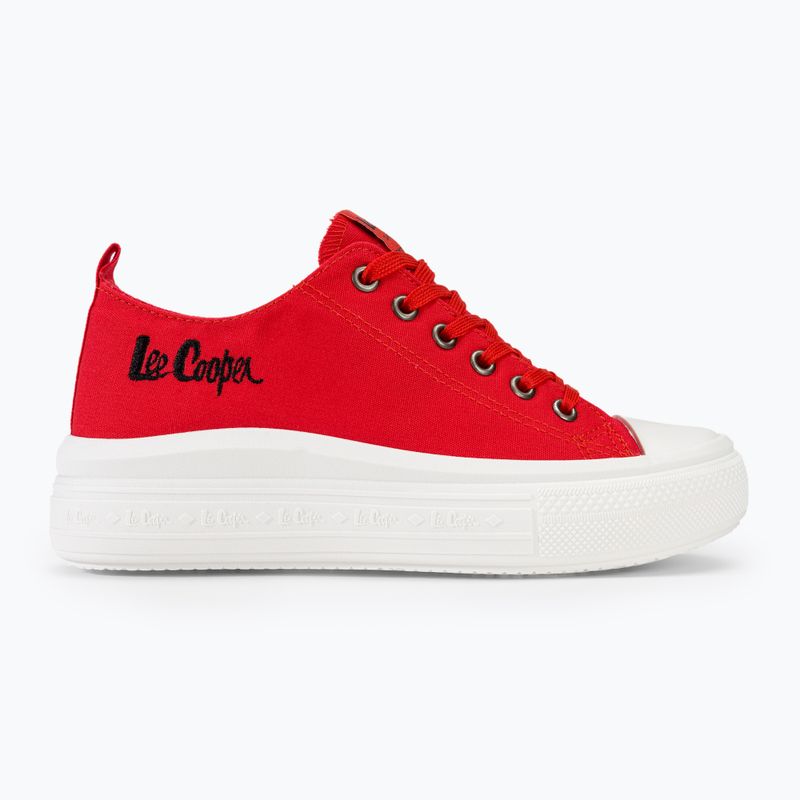 Dámské boty Lee Cooper LCW-24-44-2463 red 2
