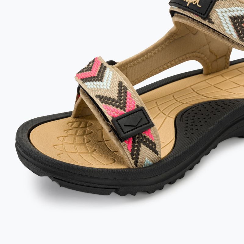 Lee Cooper dámské sandály LCW-24-34-2612 béžová / červená 7