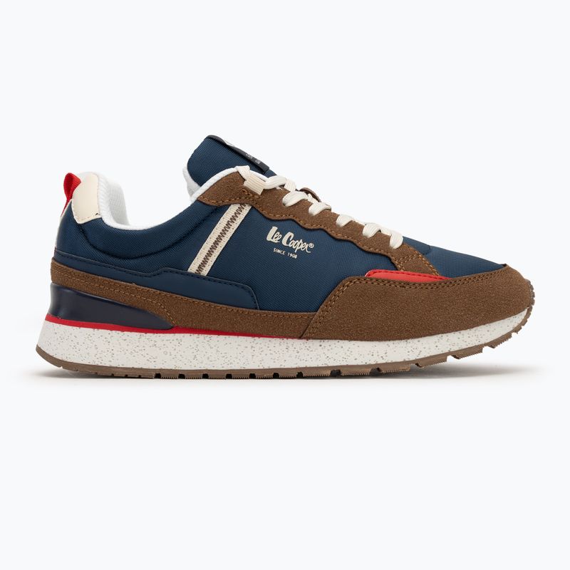 Pánské boty Lee Cooper LCW-25-03-3382MA brown/navy 2