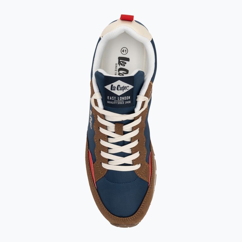 Pánské boty Lee Cooper LCW-25-03-3382MA brown/navy 5