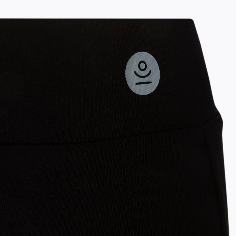 Dámské kalhoty na jógu Moonholi Crescent Open Sweatpants Sky černé 221 3