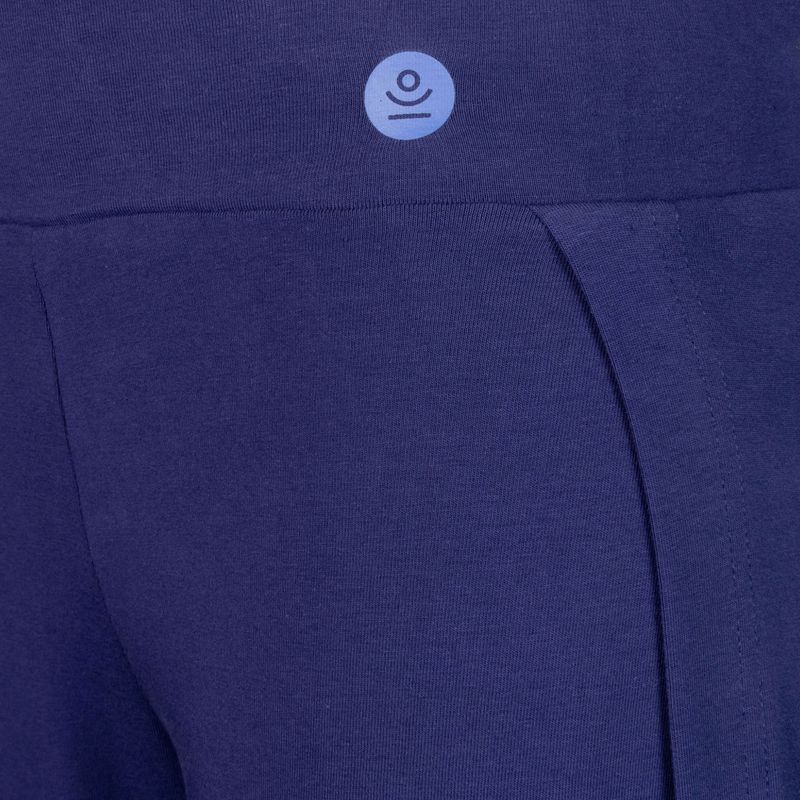Kalhoty na jógu Moonholi Crescent Open Sweatpants Midnight modré 222 3