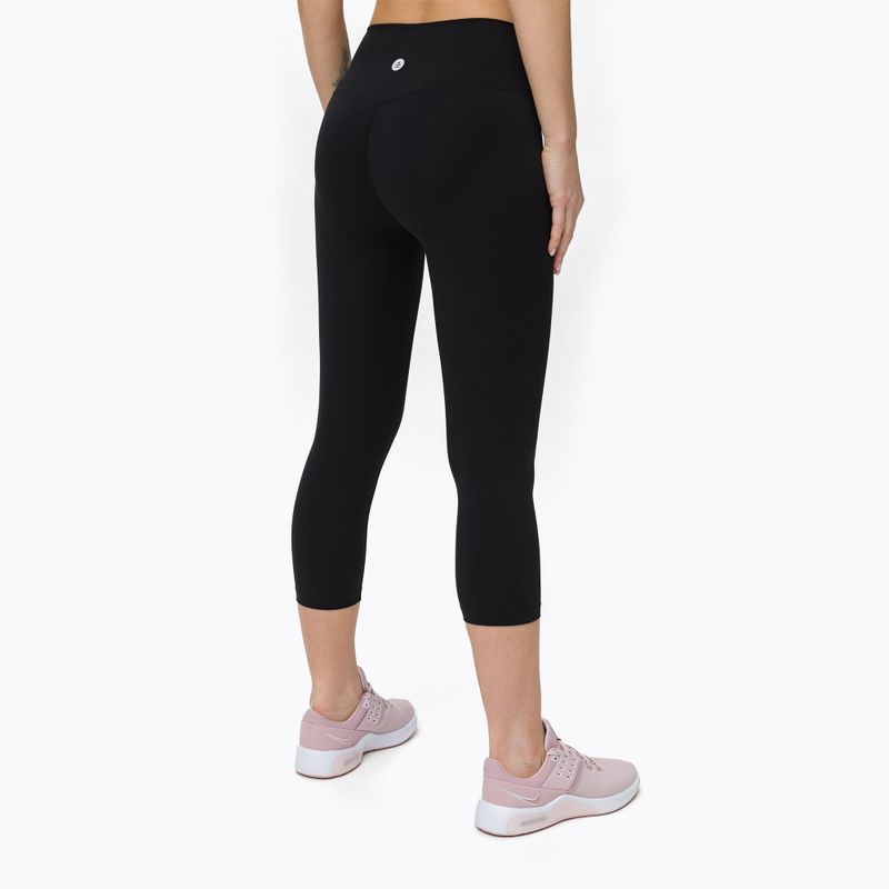Dámské legíny na jógu Moonholi Yoggings 7/8 černé 236 3