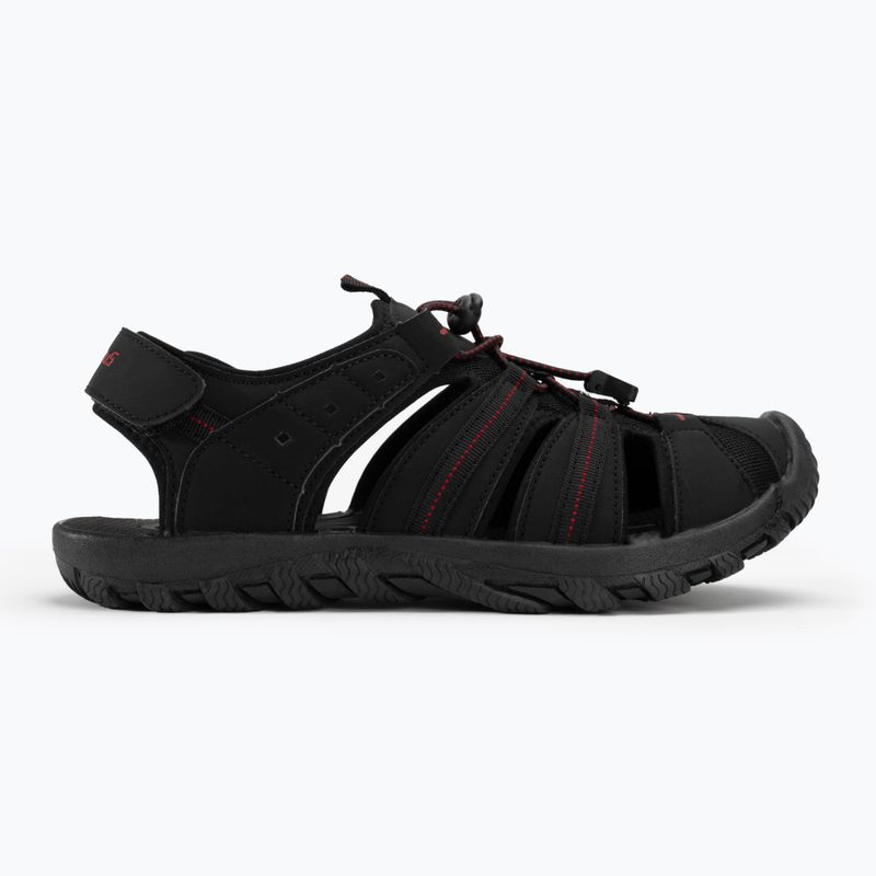 Pánské trekové sandály CampuS Carlit black/red 2