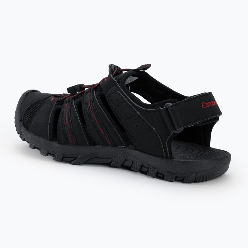 Pánské trekové sandály CampuS Carlit black/red 3