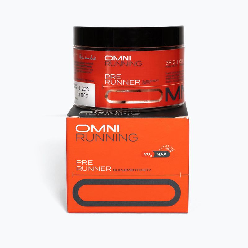 Předtréninkový suplement OMNI RUNNING Pre Runner 60 kapslí 2