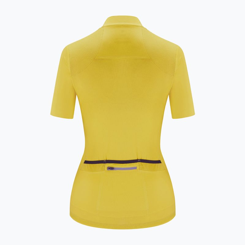 Dámský cyklistický dres Quest Adventure yellow 2