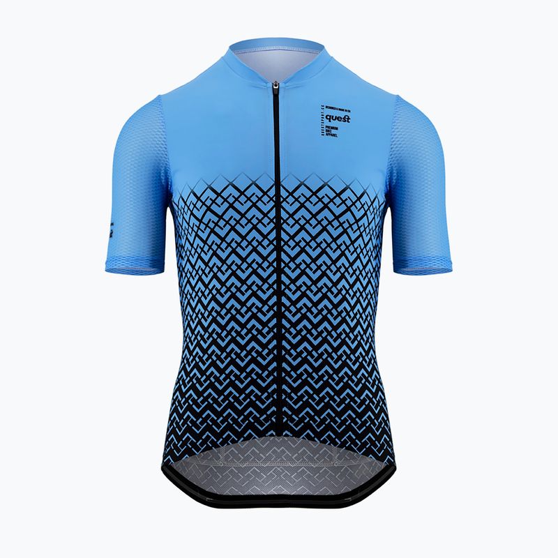 Pánský cyklistický dres Quest Limone 23 modrý