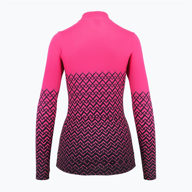 Dámská cyklistická mikina Quest Limone magenta 4