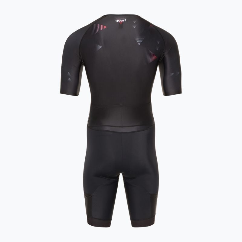 Pánský triatlonová kombinéza Quest Aerofit Base black 2