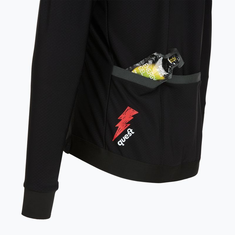 Pánská cyklistická mikina Quest Pneumatic watch out 3