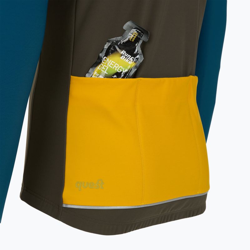 Pánská cyklistická mikina Quest Navigator green 4